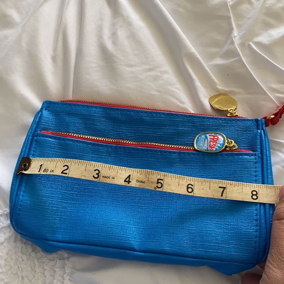 MOSCHINO PERFUM mini blue bag. - Picture 7 of 8